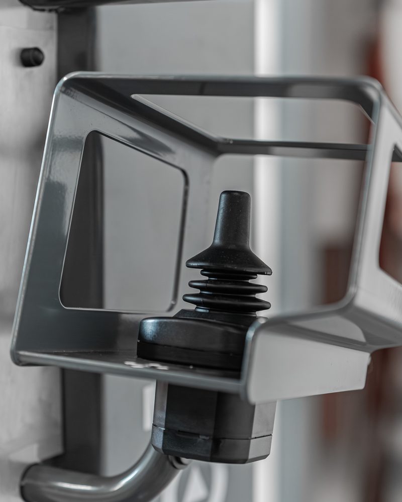 Sealed joystick on stainless mount